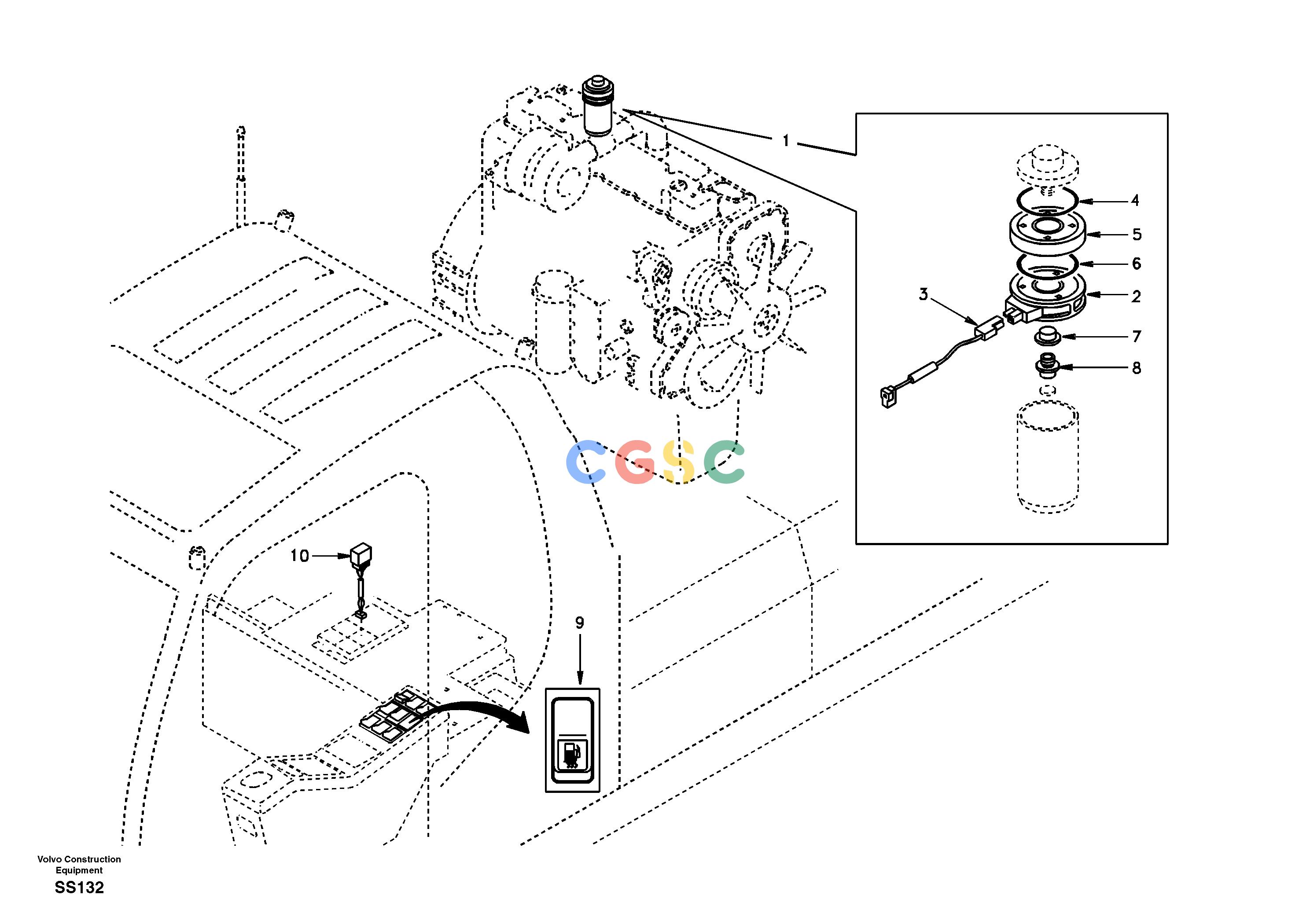 沃尔沃零件查询EW130 Fuel line, fuel heaterNone8277411-NoneNoneNoneNoneAutodata Volvo online