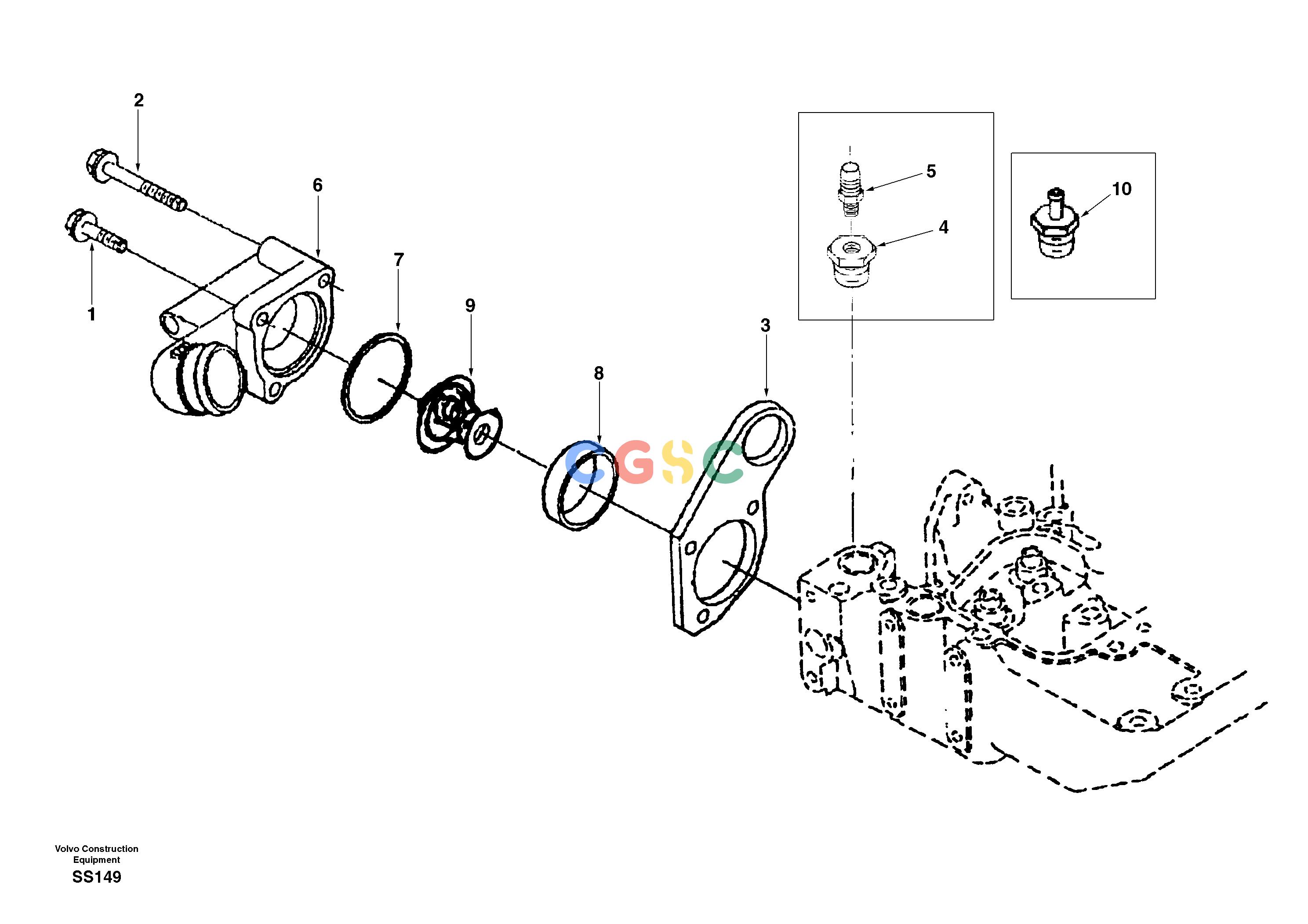 沃尔沃零件查询EW130 Thermostat housingNone8277406-NoneNoneNoneNoneAutodata Volvo online