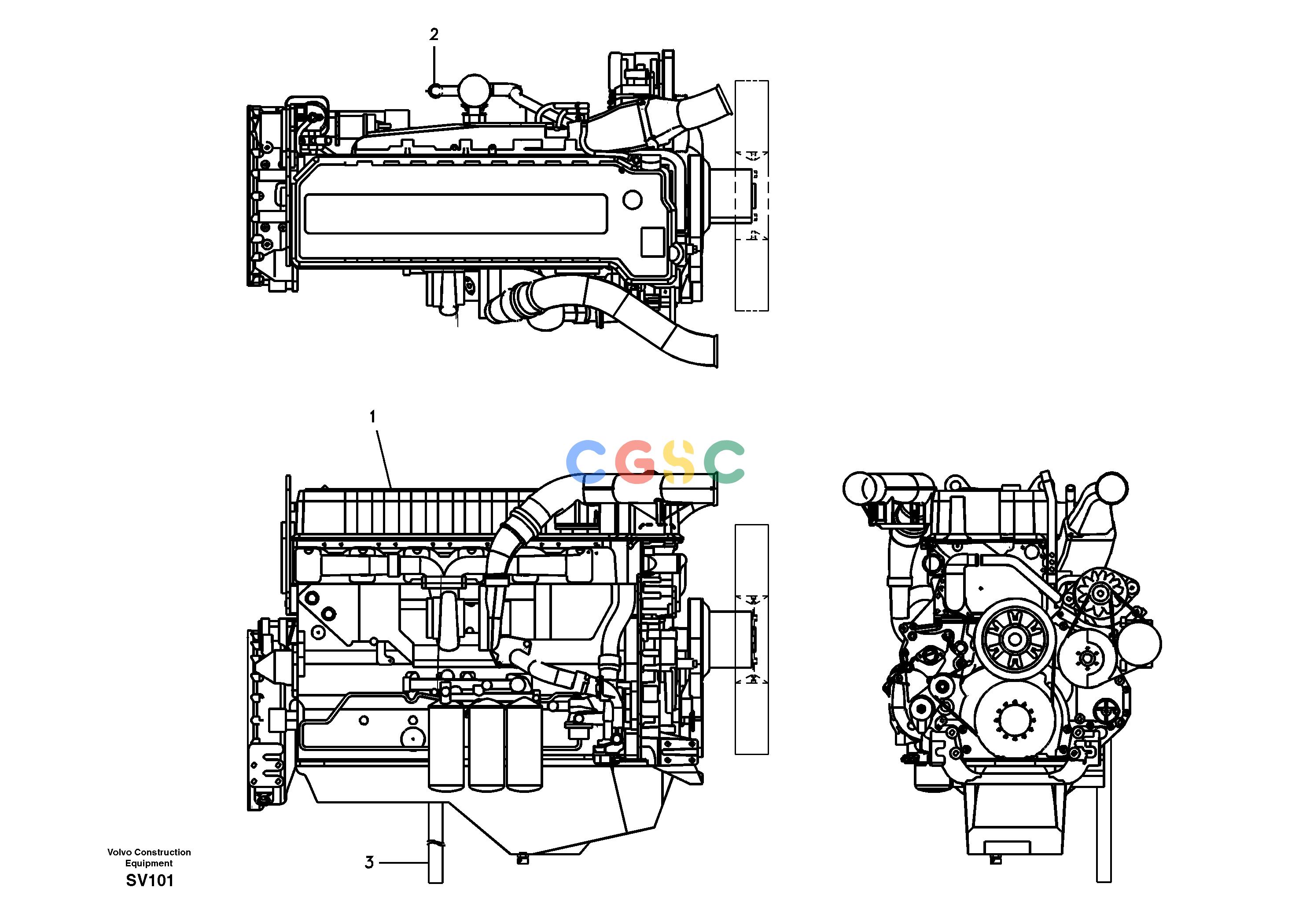 沃尔沃零件查询EC460B EngineS/N 10001-115148277120 S/N -10311-8278900 S/N 10312-NoneNoneNoneAutodata Volvo online