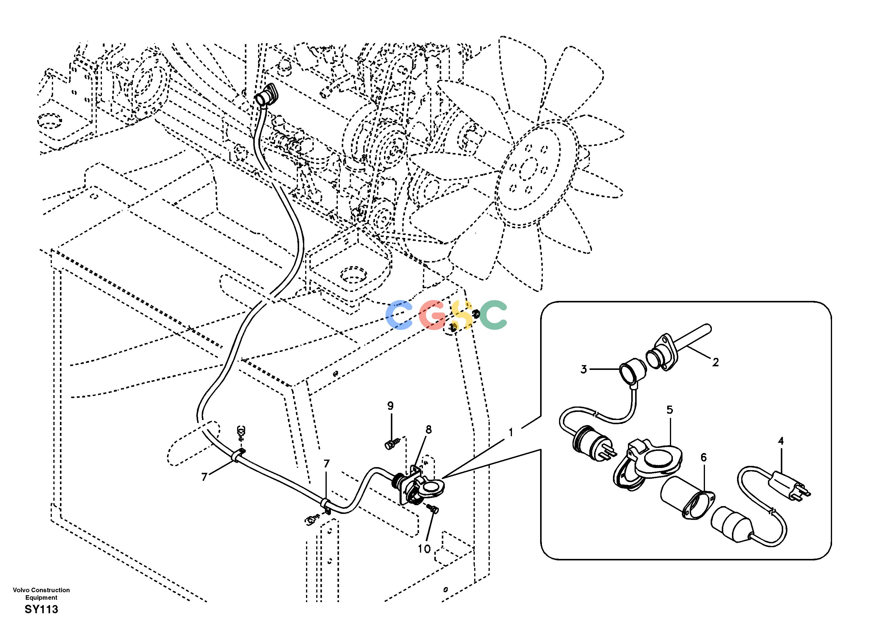 沃尔沃零件查询EC290B Engine block heaterNone8277477-8277478NoneNoneNoneAutodata Volvo online