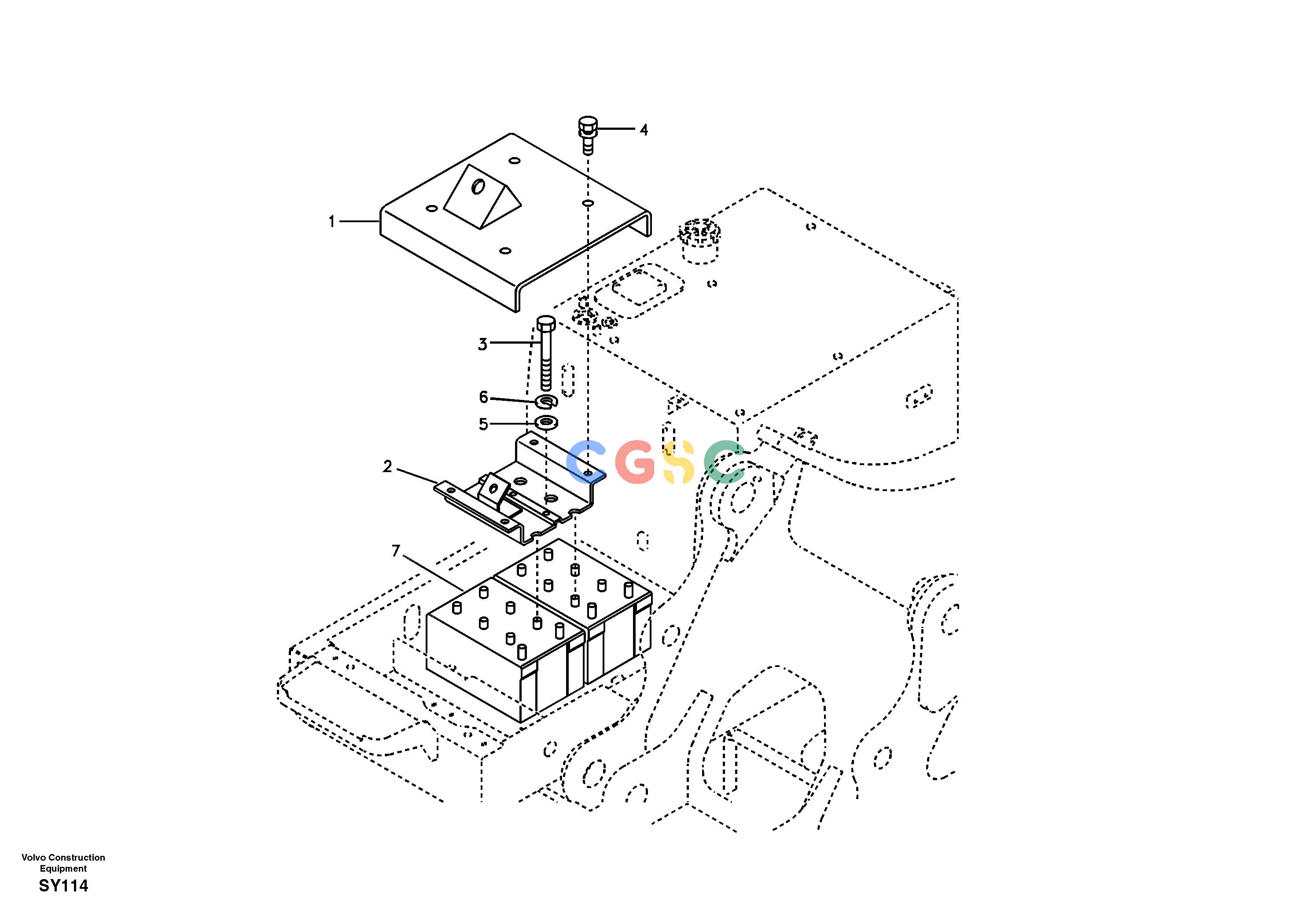 沃尔沃零件查询EC290B Battery with assembling detailsNone8277459-NoneNoneNoneNoneAutodata Volvo online