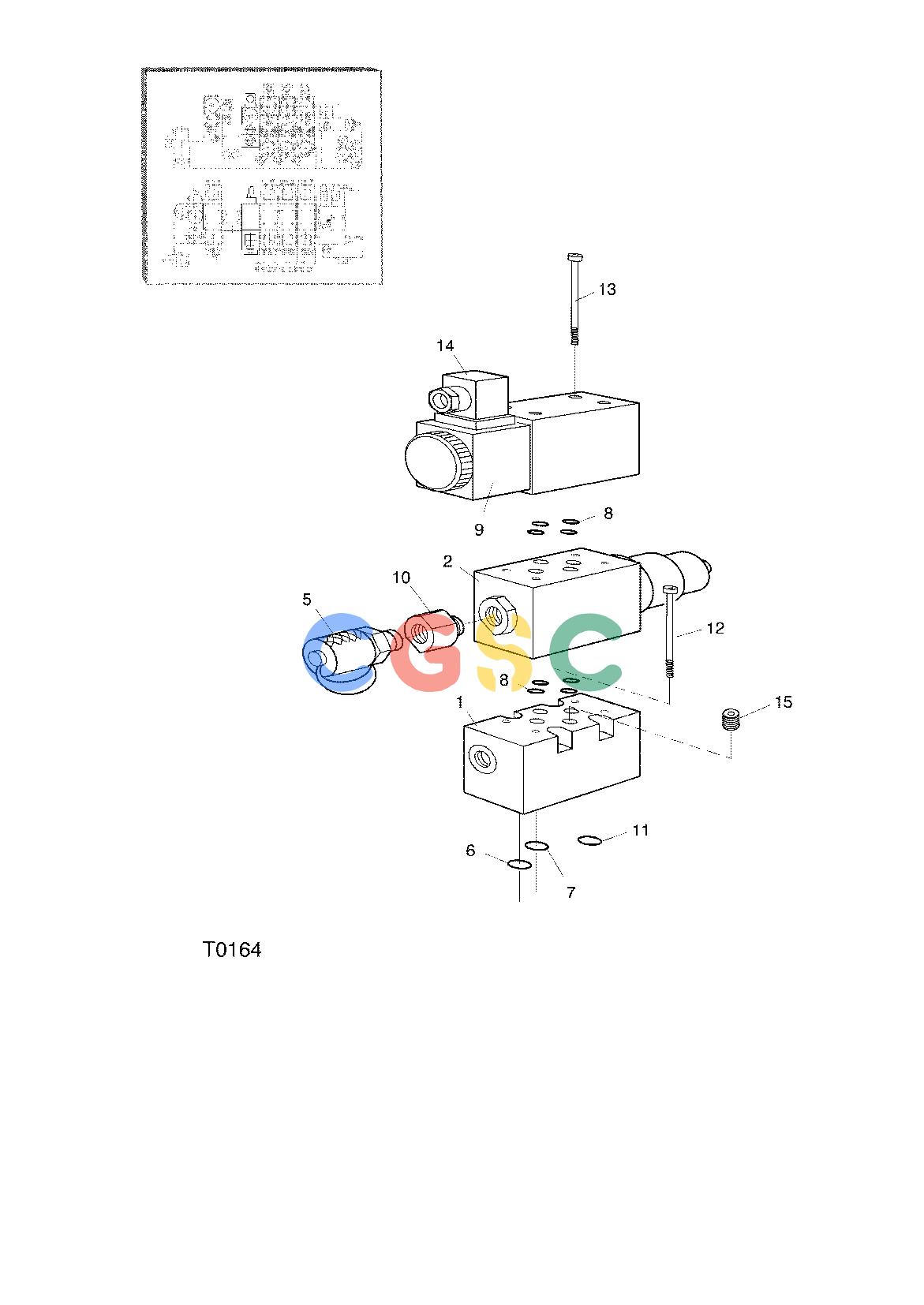 约翰迪尔零件查询762B ATT - ATTACHMENTS ENGINE VALVE BLOCK SECTION F042683 11 30 T0164 [T0164]EPC John Deere online