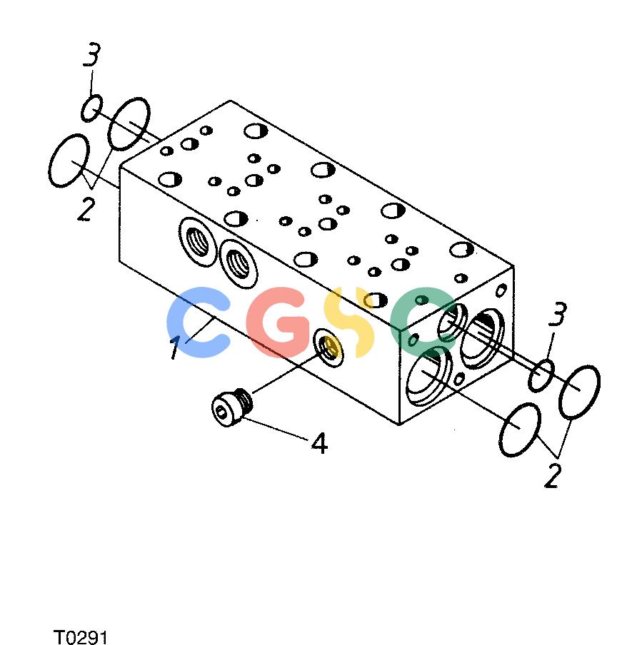 约翰迪尔零件查询755B ATT - ATTACHMENTS ENGINE VALVE BLOCK F042138 11 32 T0291 [T0291]EPC John Deere online