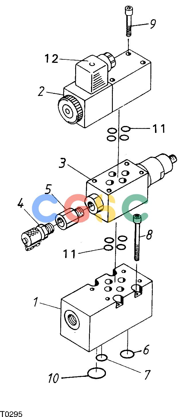 约翰迪尔零件查询755B ATT - ATTACHMENTS ENGINE VALVE BLOCK F042138 11 40 T0295 [T0295]EPC John Deere online