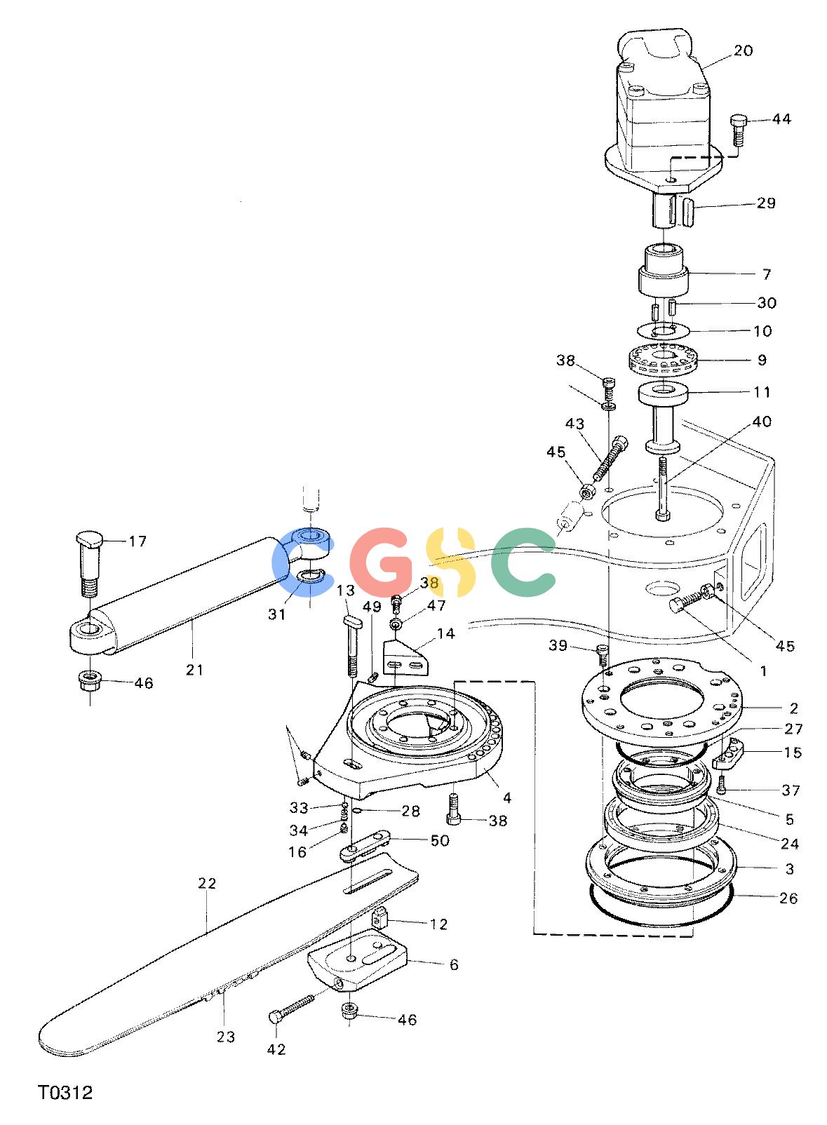 约翰迪尔零件查询TJ608F - ATTACHMENTS SAW 746B ( O275 - ) 4536-012/10 [4536-012/10]EPC John Deere online