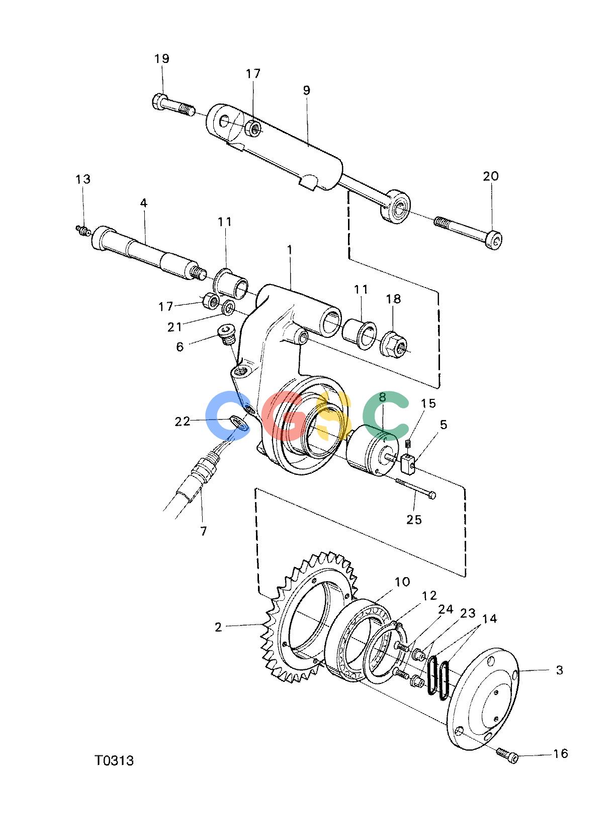 约翰迪尔零件查询T2600F - ATTACHMENTS MEASURE WHEEL 746B ( O275 - ) 4536-013/10 [4536-013/10]EPC John Deere online