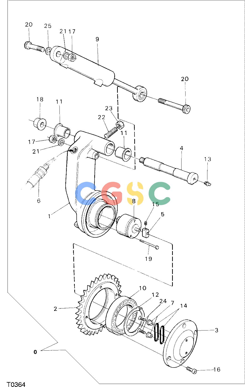 约翰迪尔零件查询TJ608F - ATTACHMENTS MEASURE WHEEL 762B ( O012 - ) 4535-017/10 [4535-017/10]EPC John Deere online