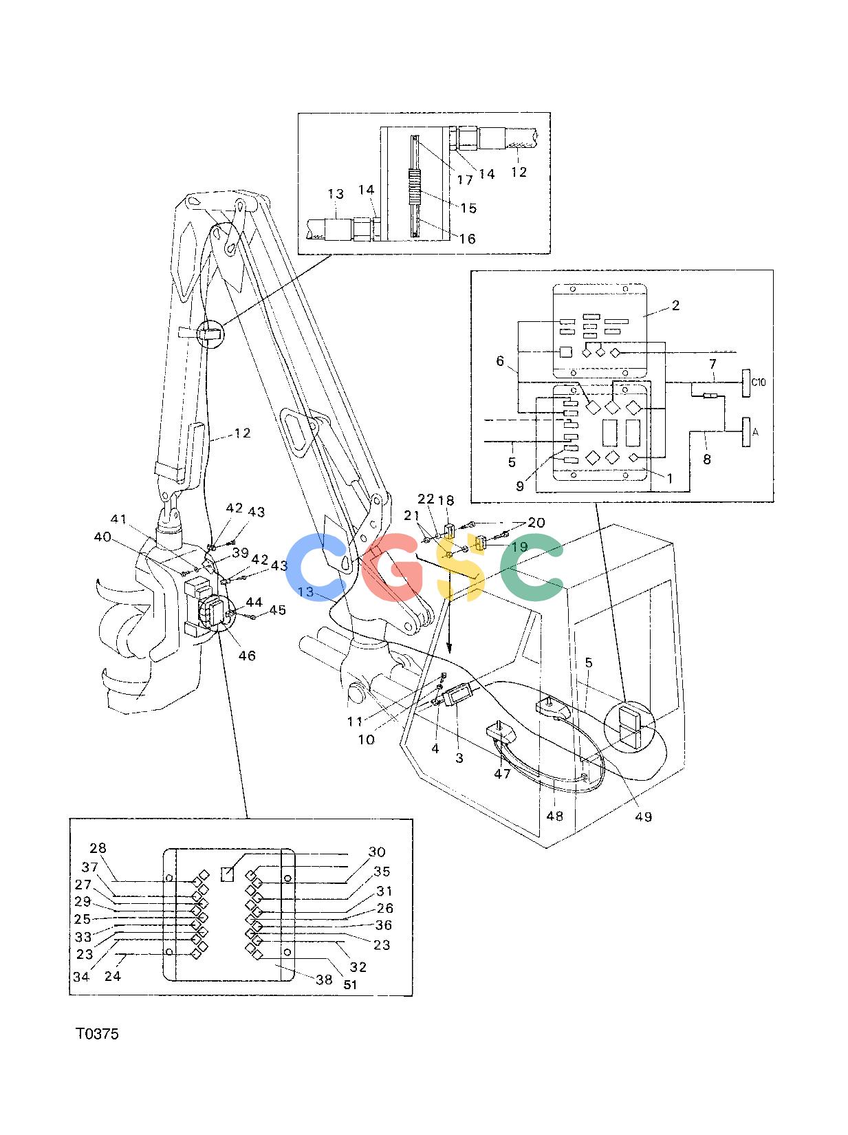 约翰迪尔零件查询762B ATT - ATTACHMENTS ENGINE MEASURING UNIT F042683 11 72 T0375 [T0375]EPC John Deere online