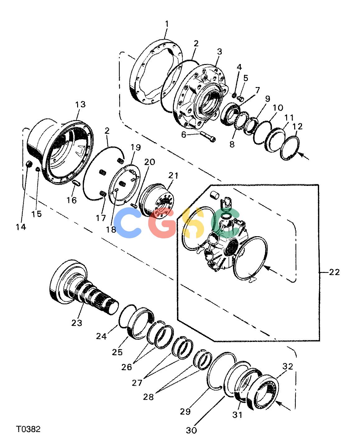 约翰迪尔零件查询TJ608F - ATTACHMENTS MOTOR FEED ROLLERS 762B ( O012 - ) 2251-010/10 [2251-010/10]EPC John Deere online