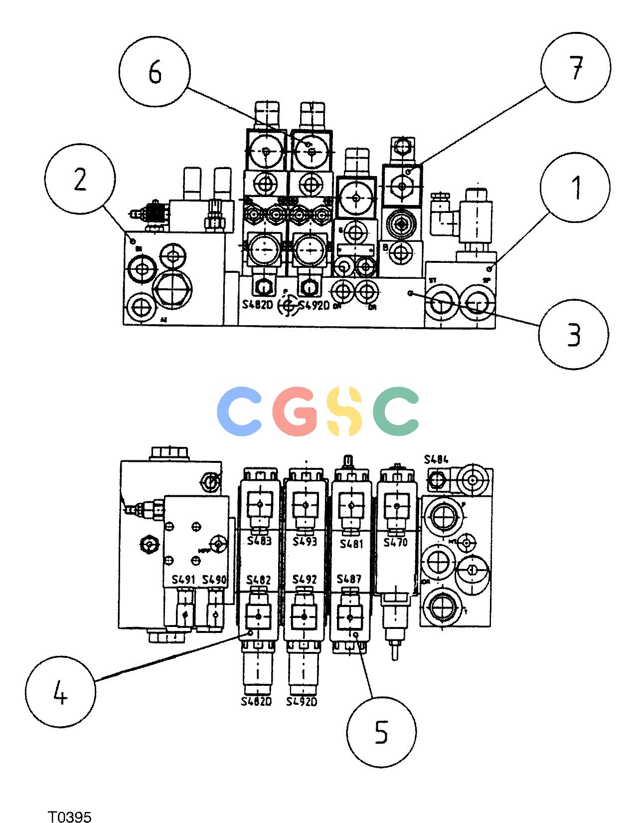 约翰迪尔零件查询755B ATT - ATTACHMENTS ENGINE VALVE BLOCK ASSY F042138 11 26 T0395 [T0395]EPC John Deere online