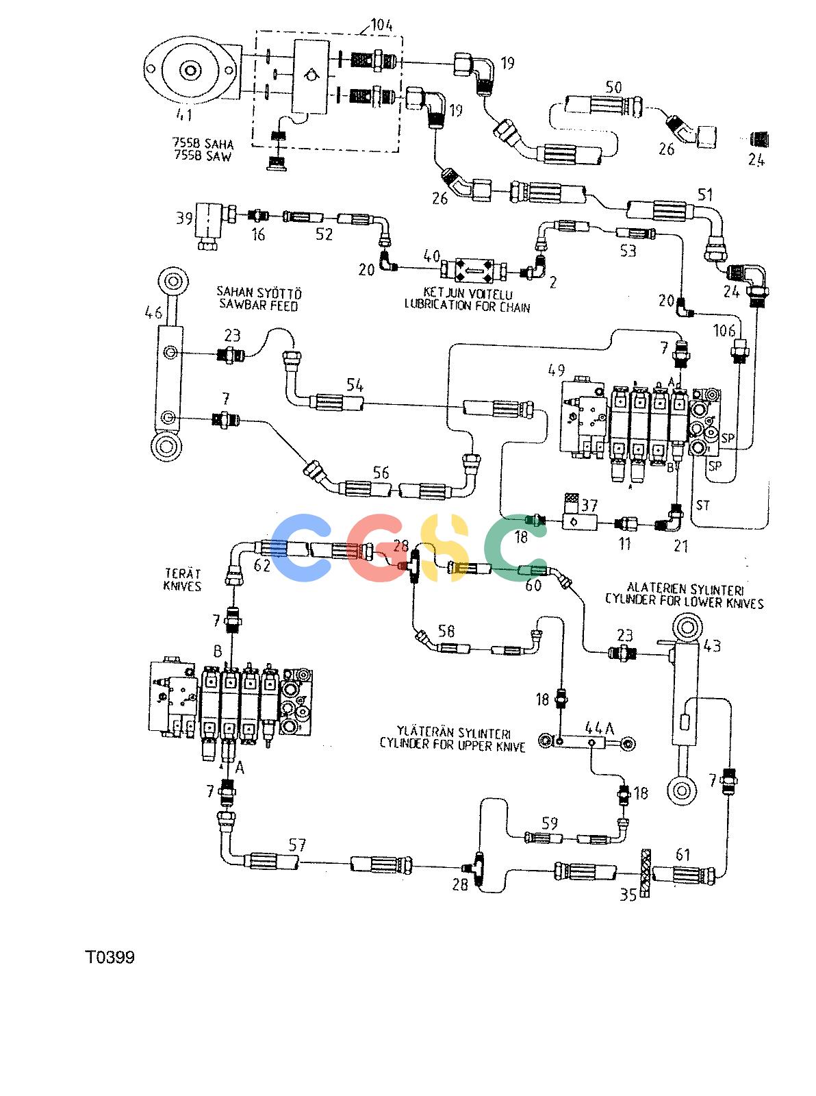 约翰迪尔零件查询755B ATT - ATTACHMENTS ENGINE HYDRAULIC MOUNTING F042138 11 46 T0399 [T0399]EPC John Deere online