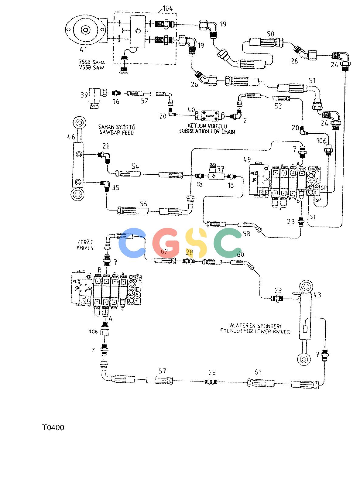 约翰迪尔零件查询755B ATT - ATTACHMENTS ENGINE HYDRAULIC MOUNTING F042138 11 46.1 T0400 [T0400]EPC John Deere online