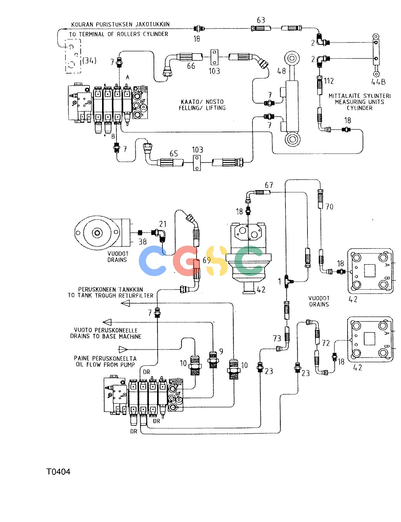 约翰迪尔零件查询755B ATT - ATTACHMENTS ENGINE HYDRAULIC MOUNTING F042138 11 48.2 T0404 [T0404]EPC John Deere online