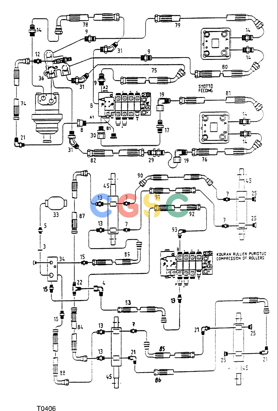 约翰迪尔零件查询755B ATT - ATTACHMENTS ENGINE HYDRAULIC MOUNTING F042138 11 50.1 T0406 [T0406]EPC John Deere online