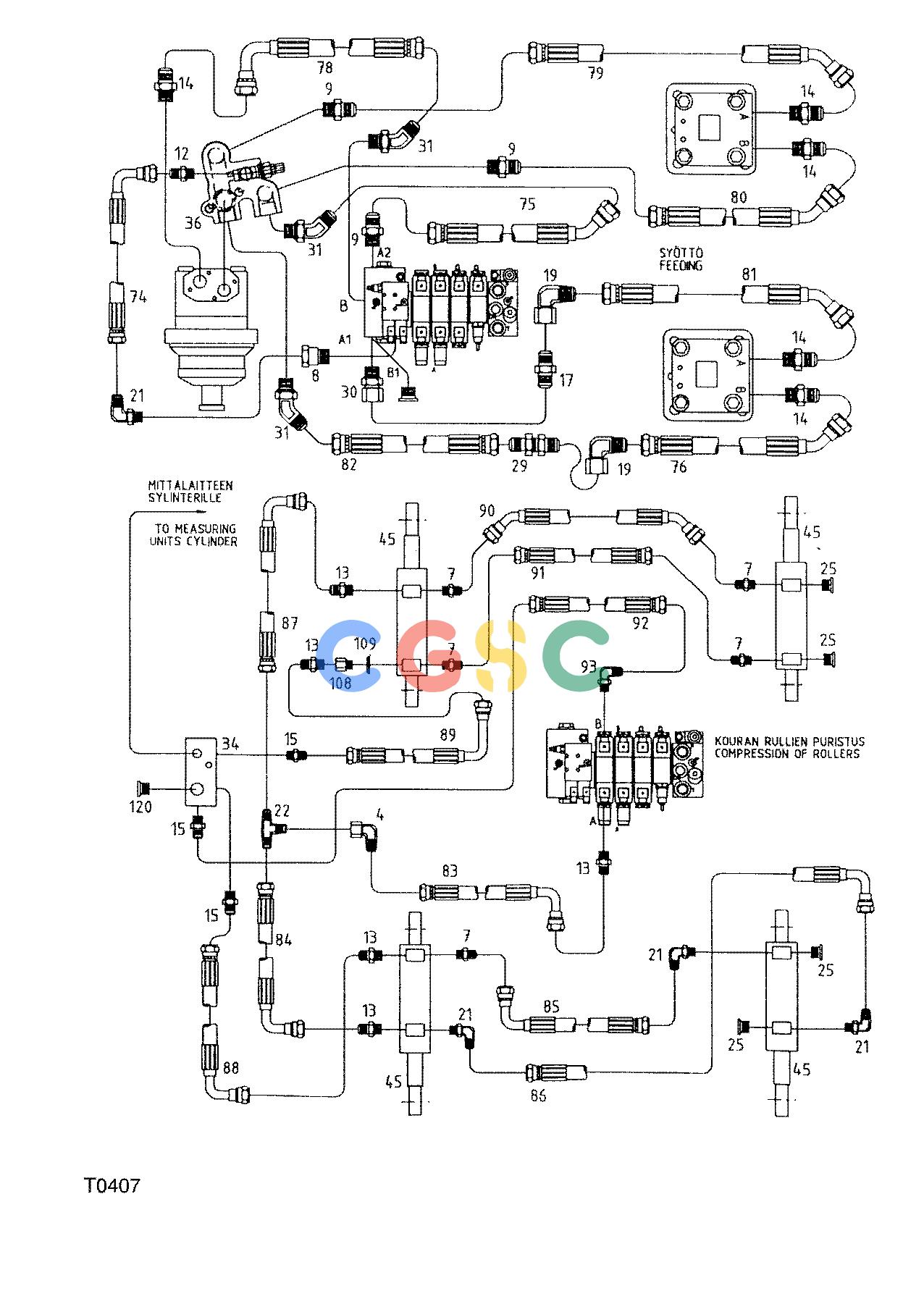 约翰迪尔零件查询755B ATT - ATTACHMENTS ENGINE HYDRAULIC MOUNTING F042138 11 50.2 T0407 [T0407]EPC John Deere online