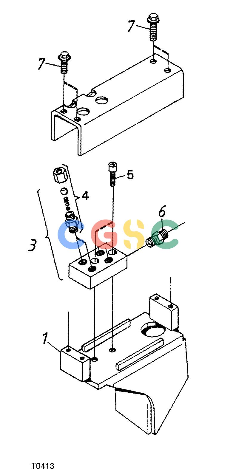 约翰迪尔零件查询755B ATT - ATTACHMENTS ENGINE PAINT MARKING DEVICE F042138 11 74 T0413 [T0413]EPC John Deere online