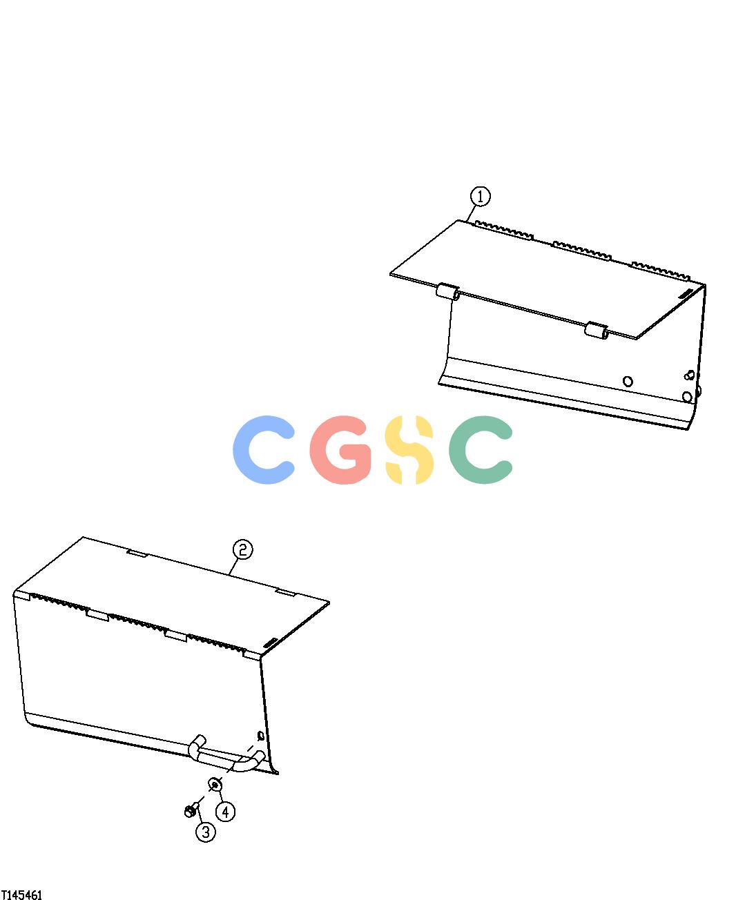 约翰迪尔零件查询RE160302 - AXLE Battery CoversEPC John Deere online