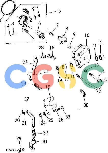 约翰迪尔零件查询410 - BACKHOE, LOADER GOVERNOR ASSEMBLY [01C21]EPC John Deere online