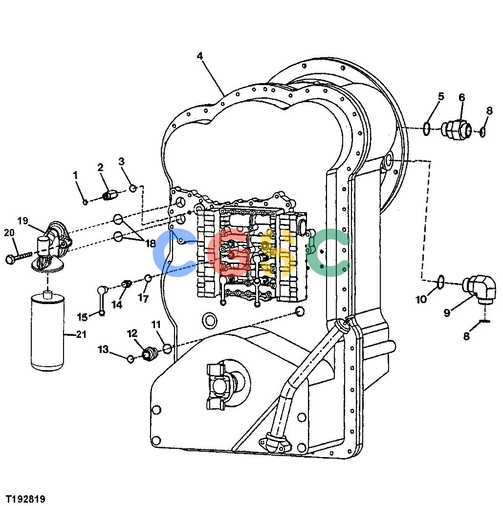 约翰迪尔零件查询RE160299 - AXLE TransmissionEPC John Deere online