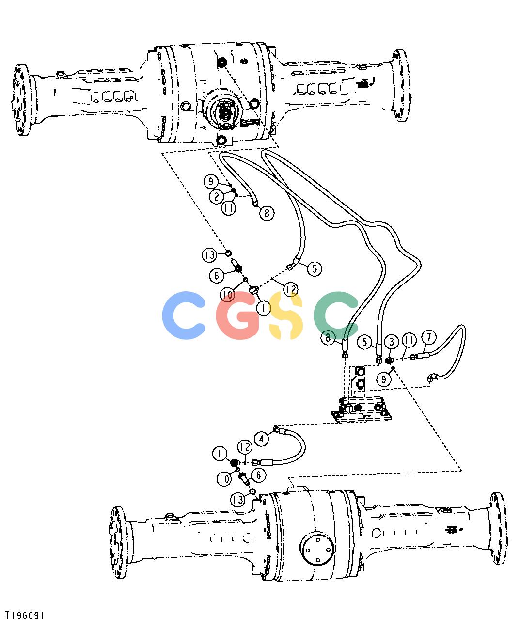 约翰迪尔零件查询RE160299 - AXLE Axle Oil Recirculation HosesEPC John Deere online