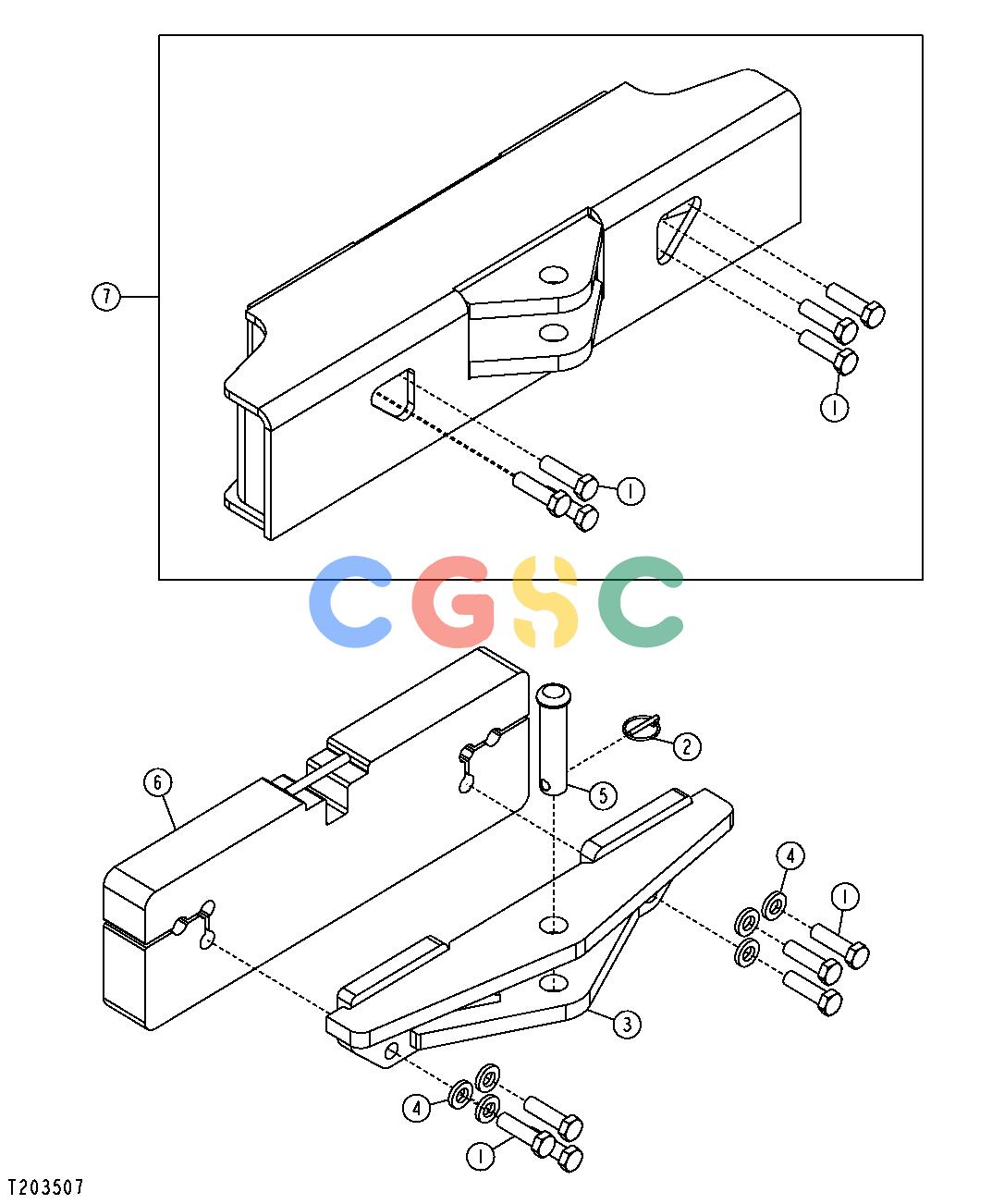 约翰迪尔零件查询RE160299 - AXLE Hitch AssemblyEPC John Deere online