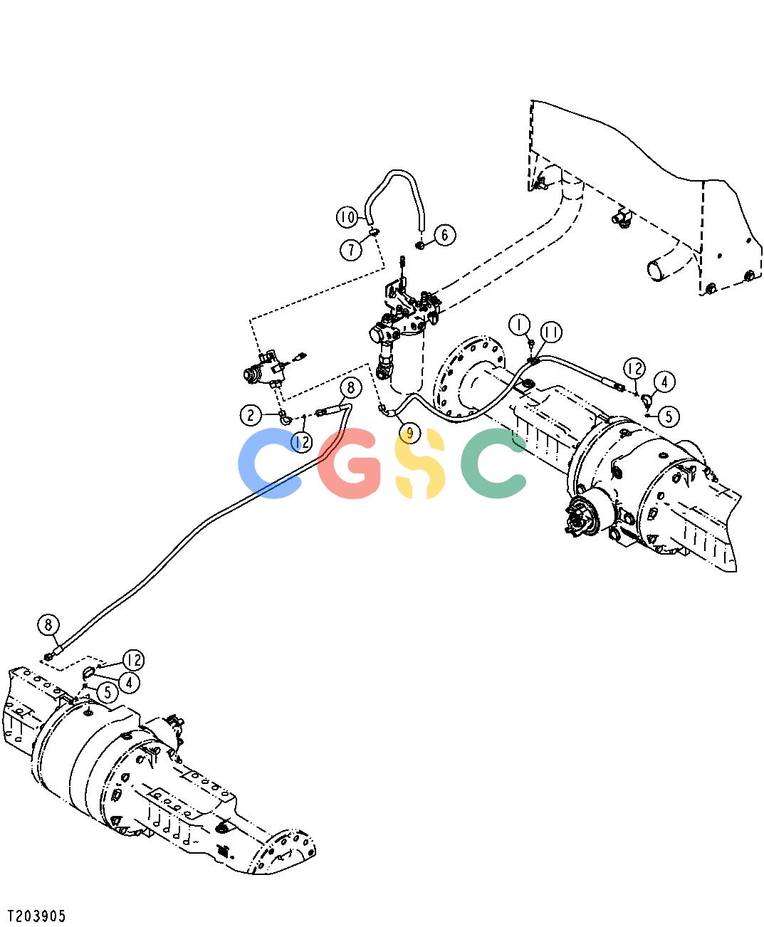 约翰迪尔零件查询RE160299 - AXLE Brake Valve HydraulicsEPC John Deere online