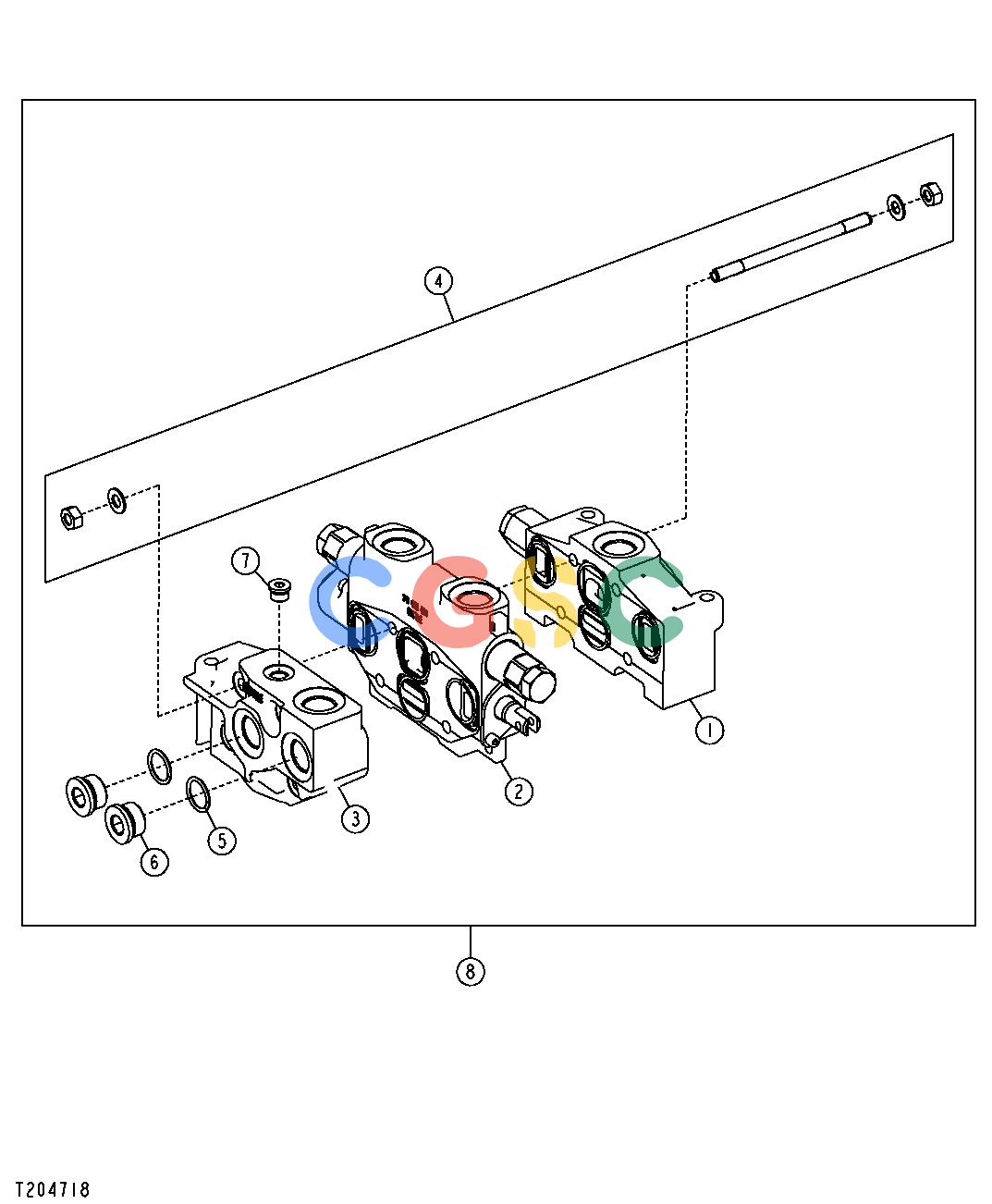 约翰迪尔零件查询1400 - AXLE BLADE VALVEEPC John Deere online