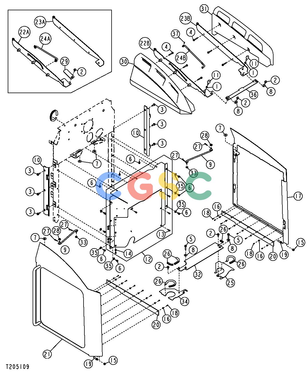 约翰迪尔零件查询RE160299 - AXLE REAR SIDE PANELSEPC John Deere online