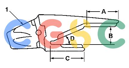 约翰迪尔零件查询TEETH - BACKHOE ESCO HELILOK/VERTALOK EQUIPMENT-57 SERIESEPC John Deere online