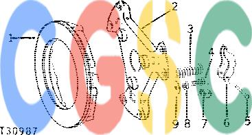 约翰迪尔零件查询302A - BACKHOE, LOADER PRESSURE PLATE [01E19]EPC John Deere online