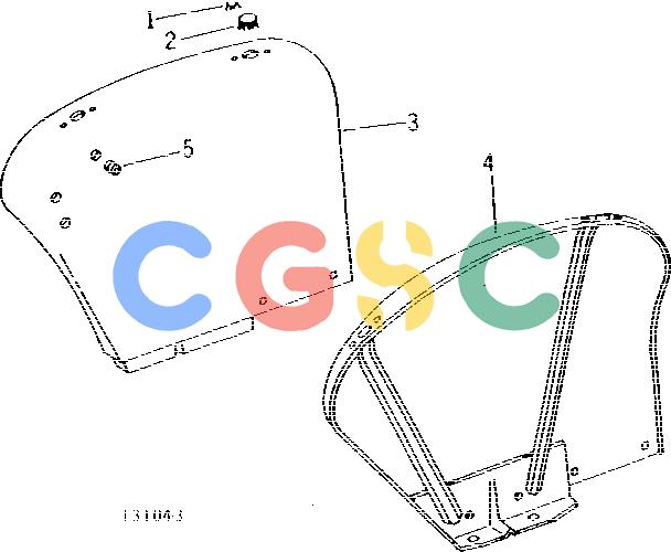约翰迪尔零件查询302A - BACKHOE, LOADER FENDERS [01J18]EPC John Deere online
