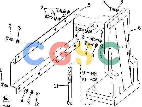 约翰迪尔零件查询310A - BACKHOE, LOADER FENDER SUPPORT AND STIFFENER (WHEN EQUIPPED WITH RIGID MOUNT PLATFORM) [02D19]EPC John Deere online