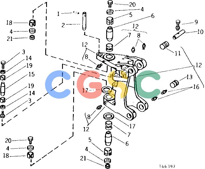 约翰迪尔零件查询9400 - BACKHOE SWING FRAME [A12]EPC John Deere online