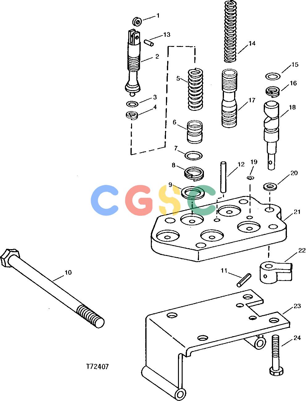 约翰迪尔零件查询401C - BACKHOE, LOADER SELECTIVE CONTROL VALVE POPPET, METERING AND FLOW CONTROL VALVES (SERIAL NO. -277209) [01H10]EPC John Deere online