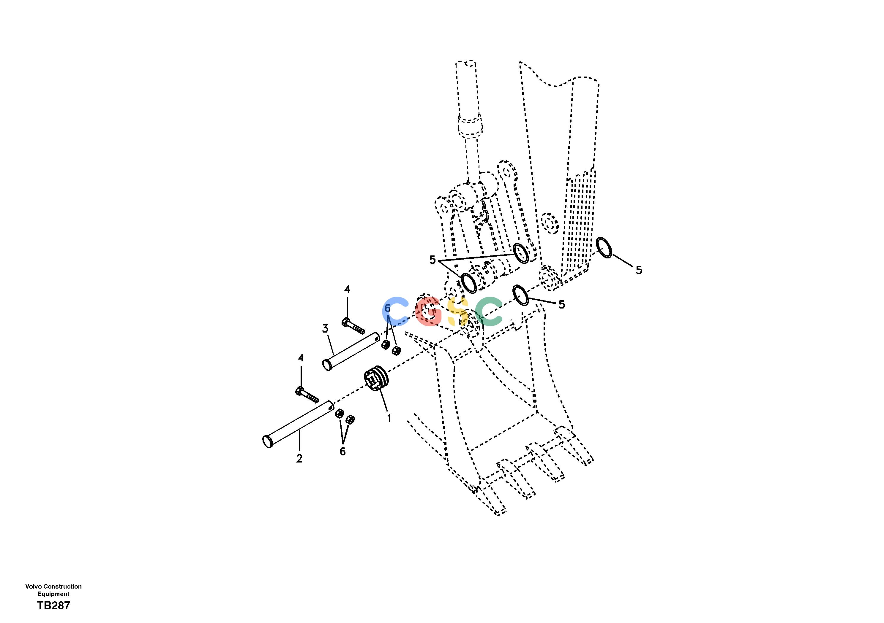 沃尔沃零件查询EC135B Linkage for no bucketSER NO 20001-200798278015-8278670NoneNoneNoneAutodata Volvo online