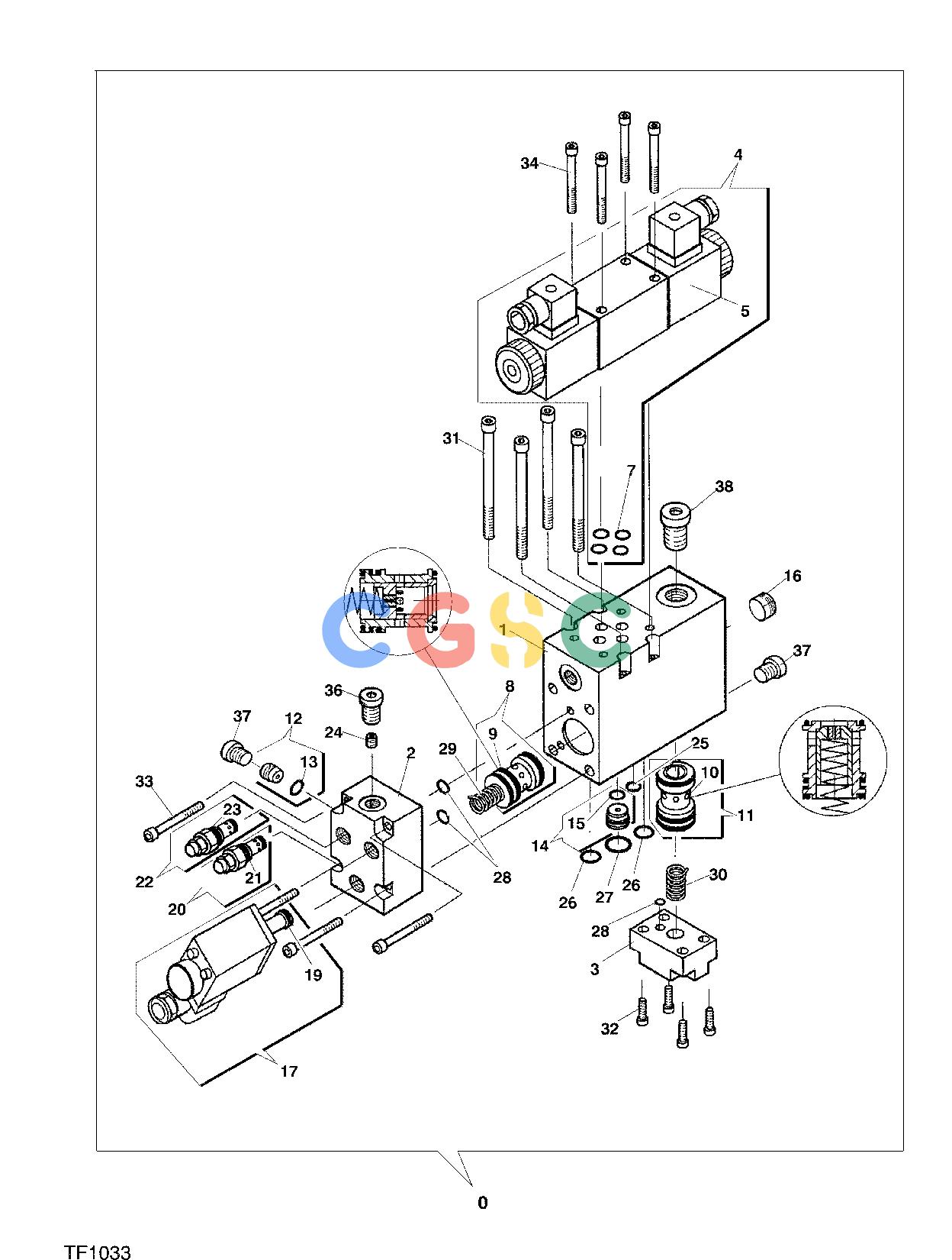 约翰迪尔零件查询762C ATT - ATTACHMENTS ENGINE ARM BLOCK F048250 11 22 TF1033 [TF1033]EPC John Deere online