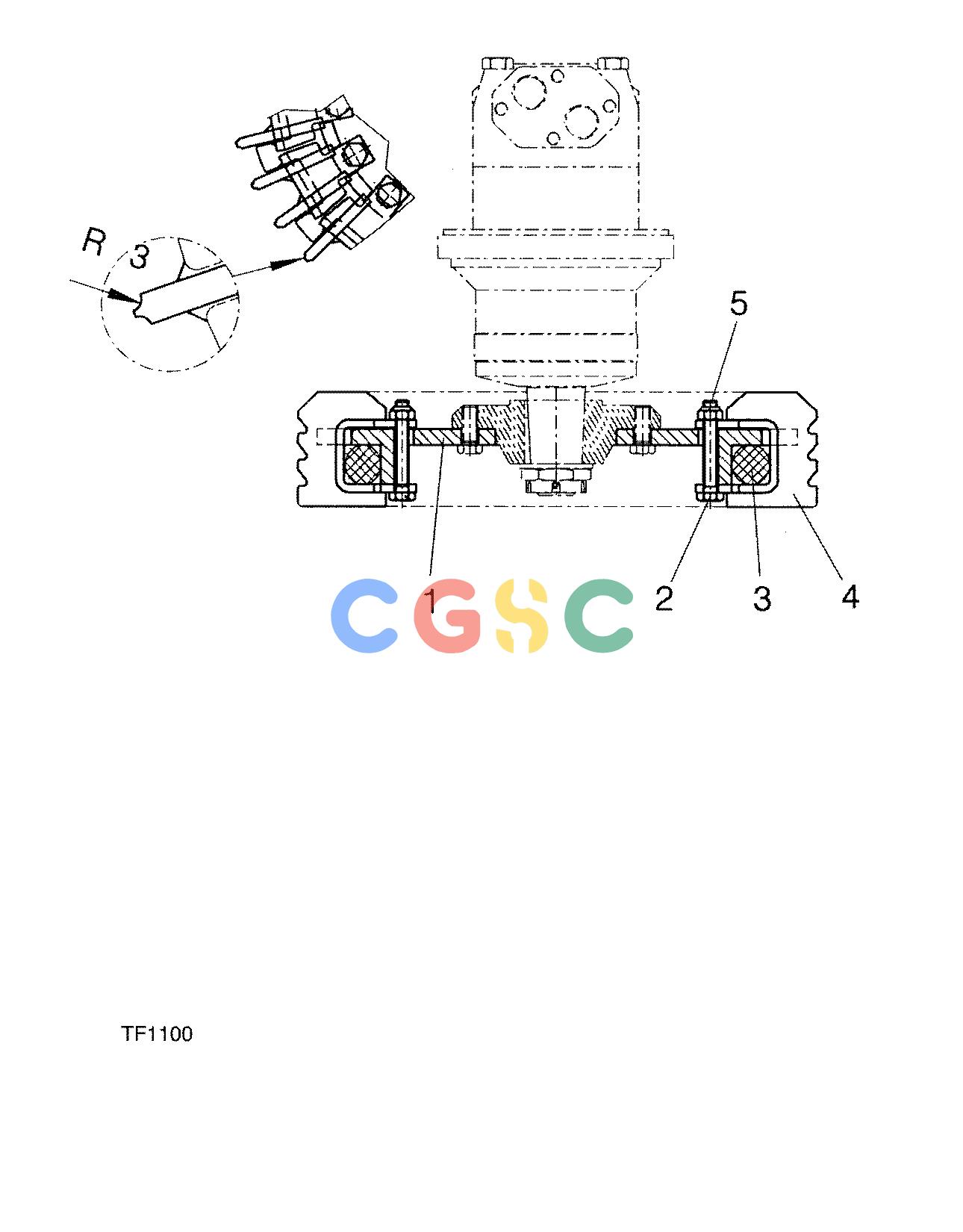 约翰迪尔零件查询745 ATT - ATTACHMENTS ENGINE FEED WHEEL F045006 11 68 TF1100 [TF1100]EPC John Deere online