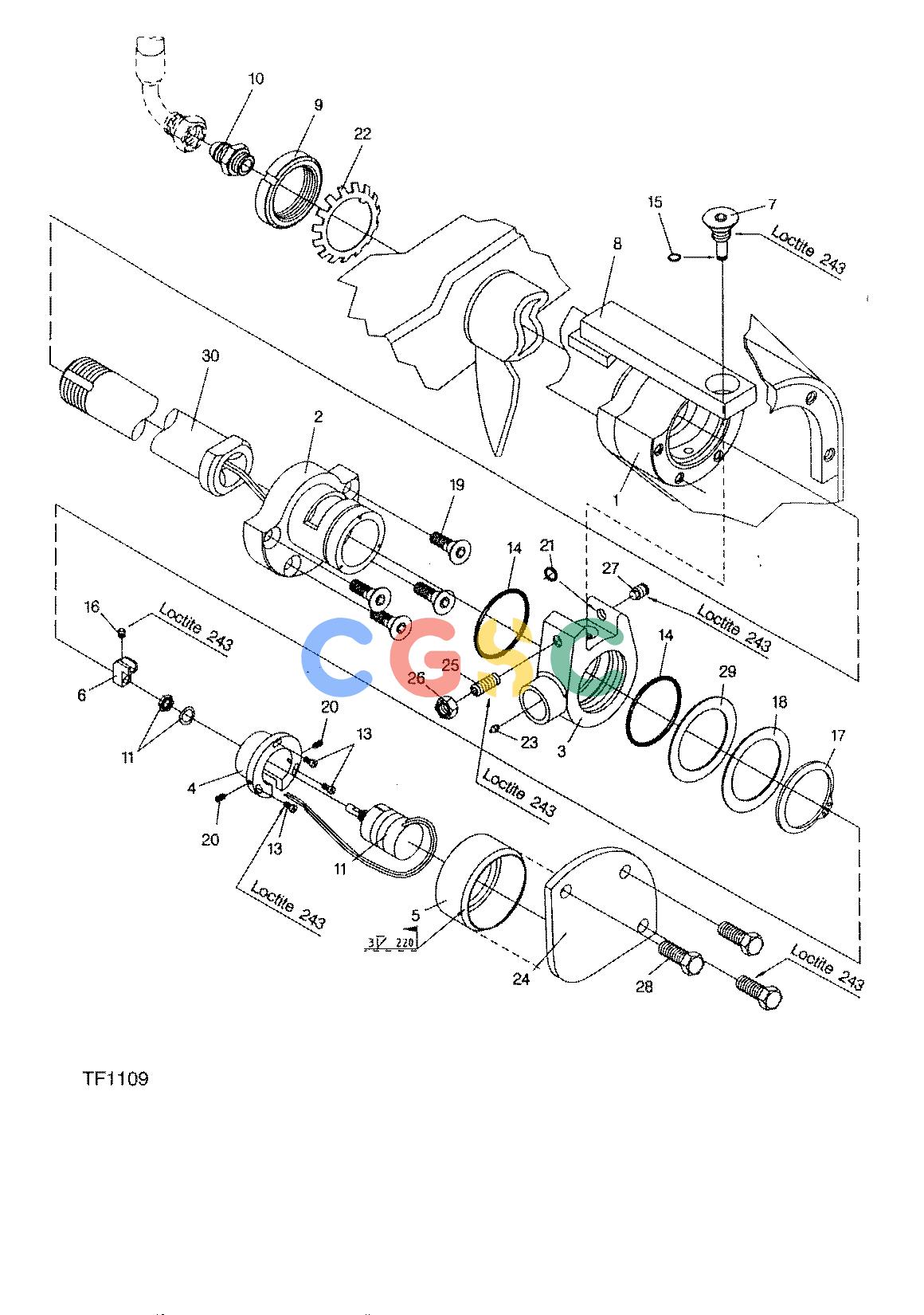 约翰迪尔零件查询755B ATT - ATTACHMENTS ENGINE DIAMETER MEASURING F042138 11 22.2 TF1109 [TF1109]EPC John Deere online
