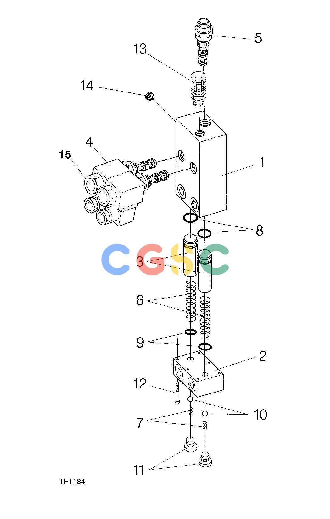 约翰迪尔零件查询758 HD - ATTACHMENTS ENGINE PAINT MARKING PUMP F059285 11 78 TF1184-1 [TF1184-1]EPC John Deere online