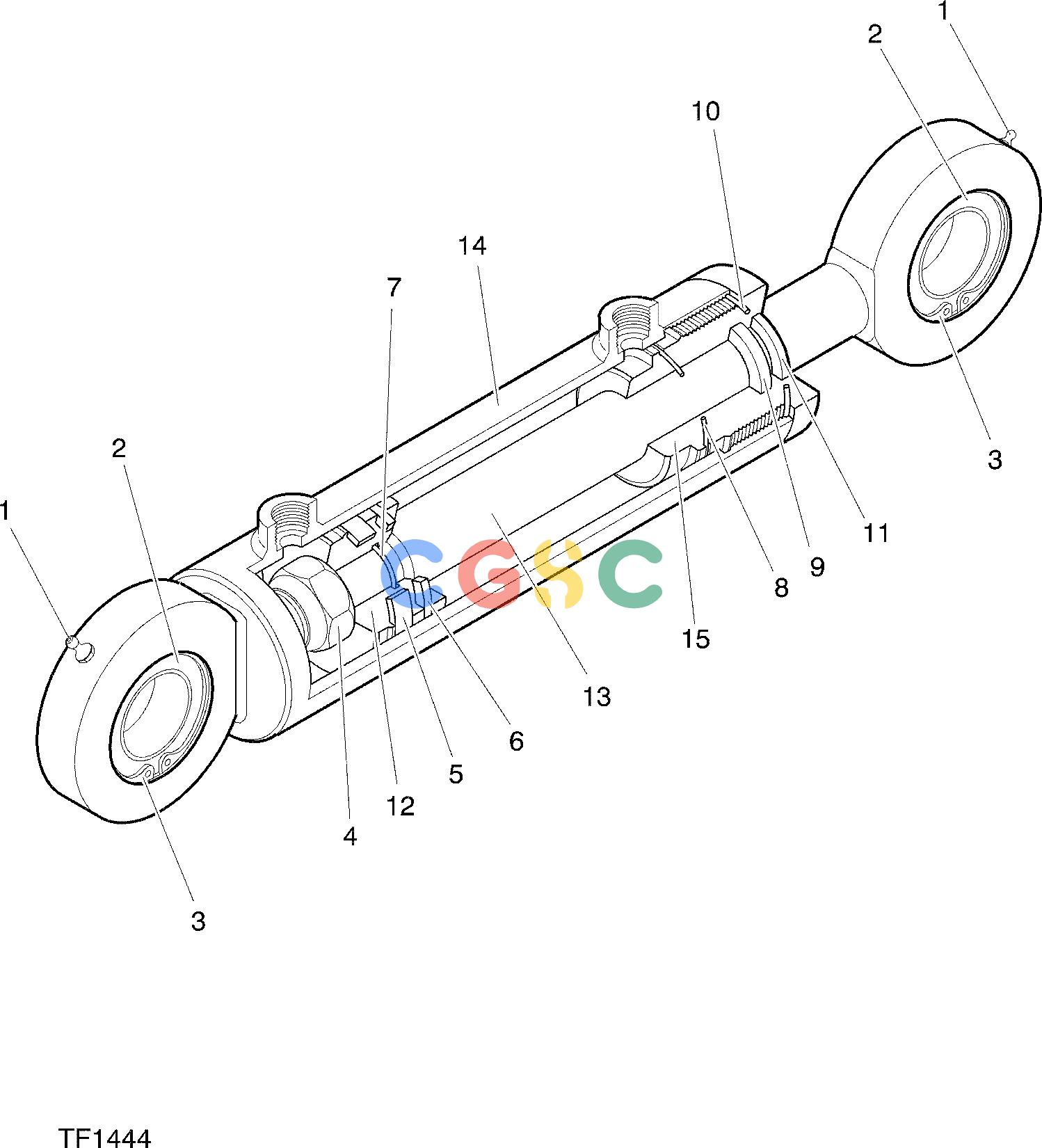 约翰迪尔零件查询758 ATT - ATTACHMENTS ENGINE CYLINDER, SAW F056078 11 30.1 TF1444 [TF1444]EPC John Deere online