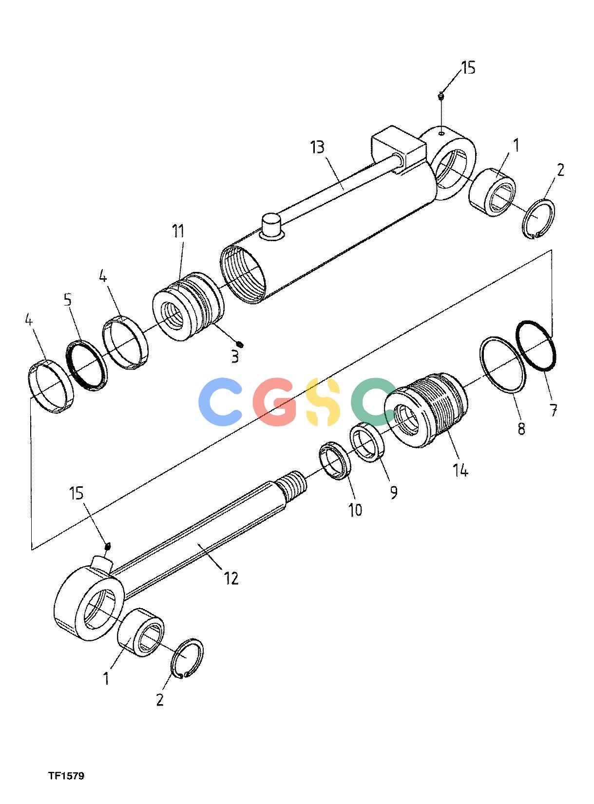 约翰迪尔零件查询758 ATT - ATTACHMENTS ENGINE CYLINDER, FEED ROLLS F056078 11 26.1 TF1579 [TF1579]EPC John Deere online