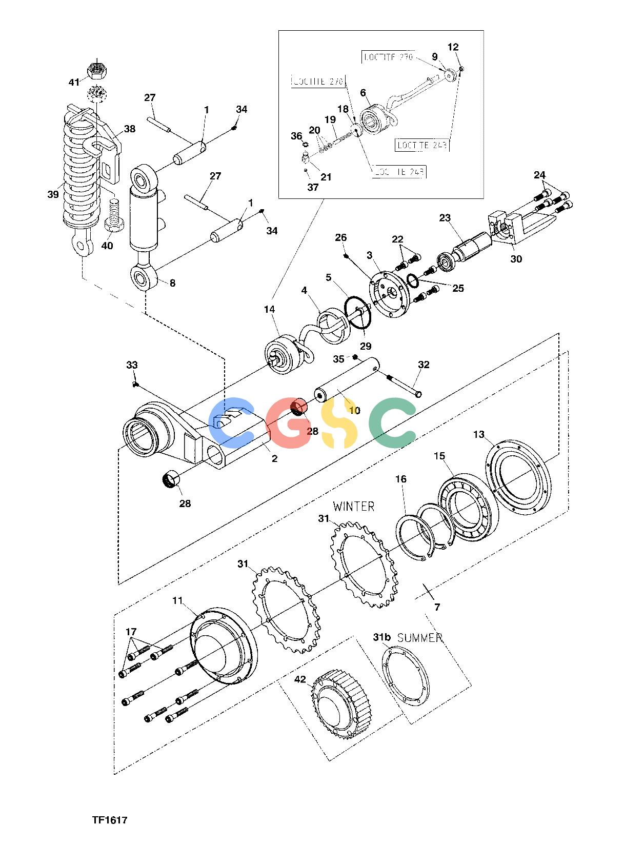 约翰迪尔零件查询758 ATT - ATTACHMENTS ENGINE MEASURING WHEEL F056078 11 24.1 TF1617 [TF1617]EPC John Deere online