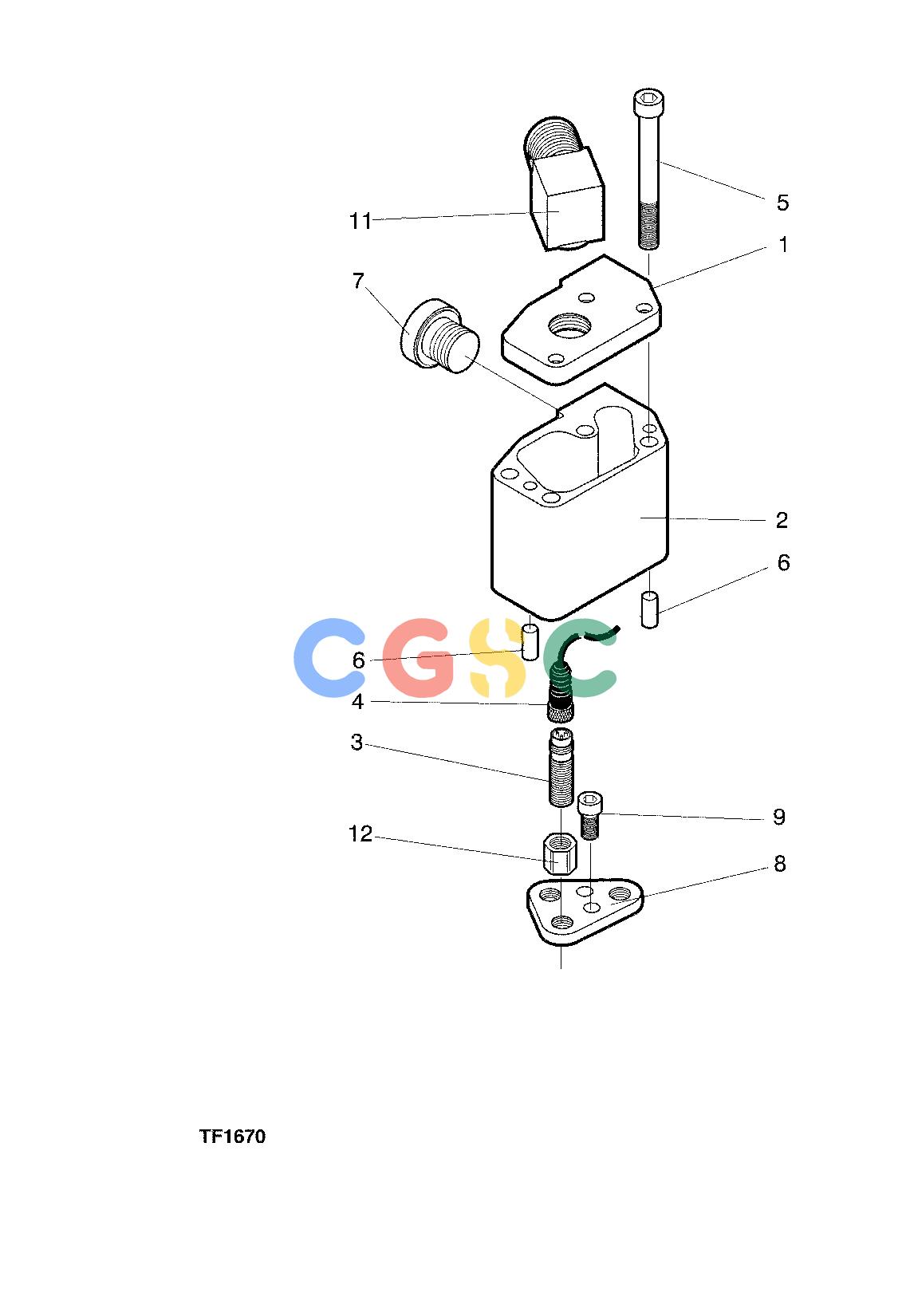 约翰迪尔零件查询758 HD - ATTACHMENTS ENGINE SENSOR KIT F059285 12 6 TF1670 [TF1670]EPC John Deere online