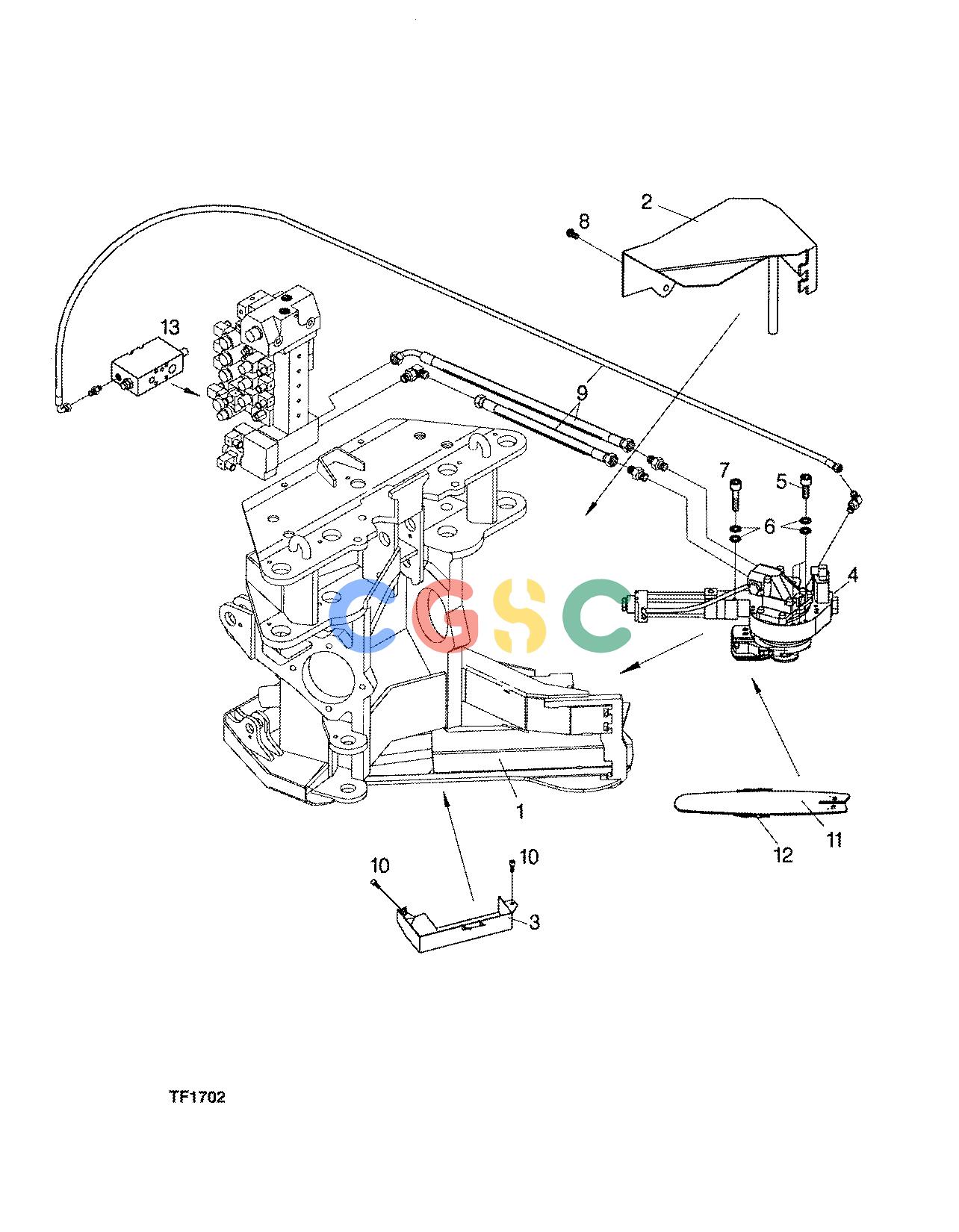 约翰迪尔零件查询758 ATT - ATTACHMENTS ENGINE SAW F056078 11 86 TF1702 [TF1702]EPC John Deere online