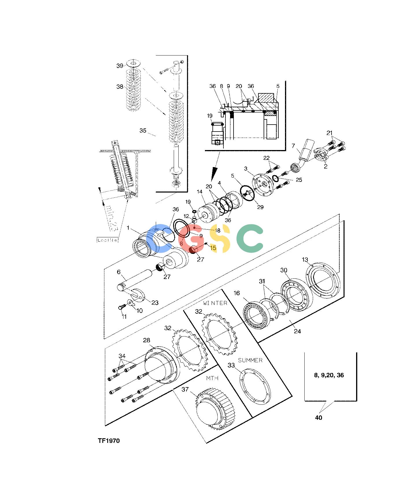 约翰迪尔零件查询745 ATT - ATTACHMENTS ENGINE MEASURING DEVICE F045006 11 12.3 TF1970 [TF1970]EPC John Deere online