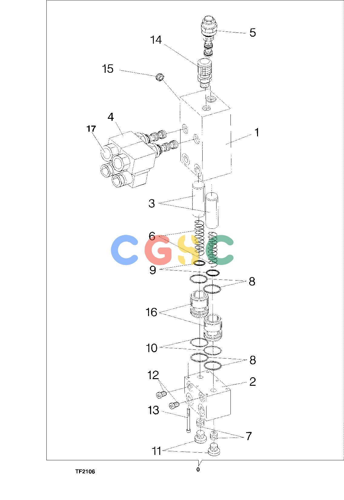 约翰迪尔零件查询758 HD - ATTACHMENTS ENGINE PAINT MARKING PUMP F059285 11 78.1 TF2106 [TF2106]EPC John Deere online