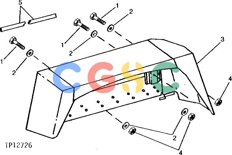 约翰迪尔零件查询410C - BACKHOE, LOADER RIGHT-HAND FENDER [03F07]EPC John Deere online