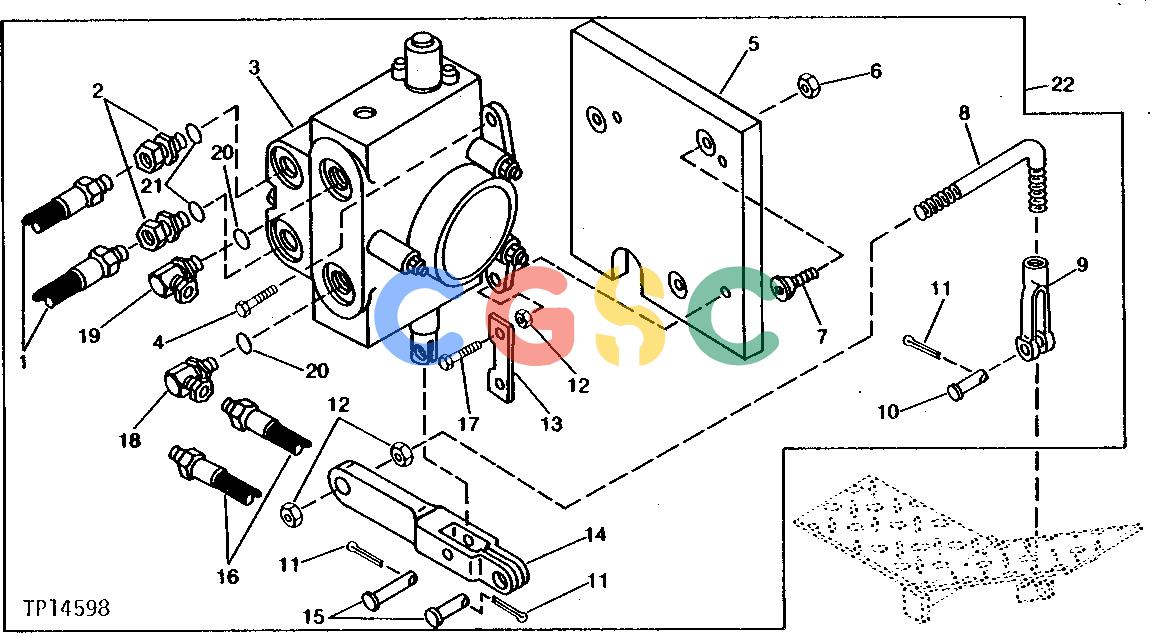 约翰迪尔零件查询410 - BACKHOE, LOADER EXTENDIBLE DIPPERSTICK REPLACEMENT CONTROL VALVE KIT [02J20]EPC John Deere online