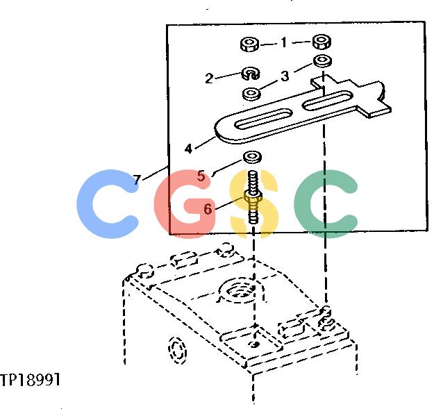 约翰迪尔零件查询401C - BACKHOE, LOADER SELECTIVE CONTROL VALVE LEVER LOCK [01H18]EPC John Deere online