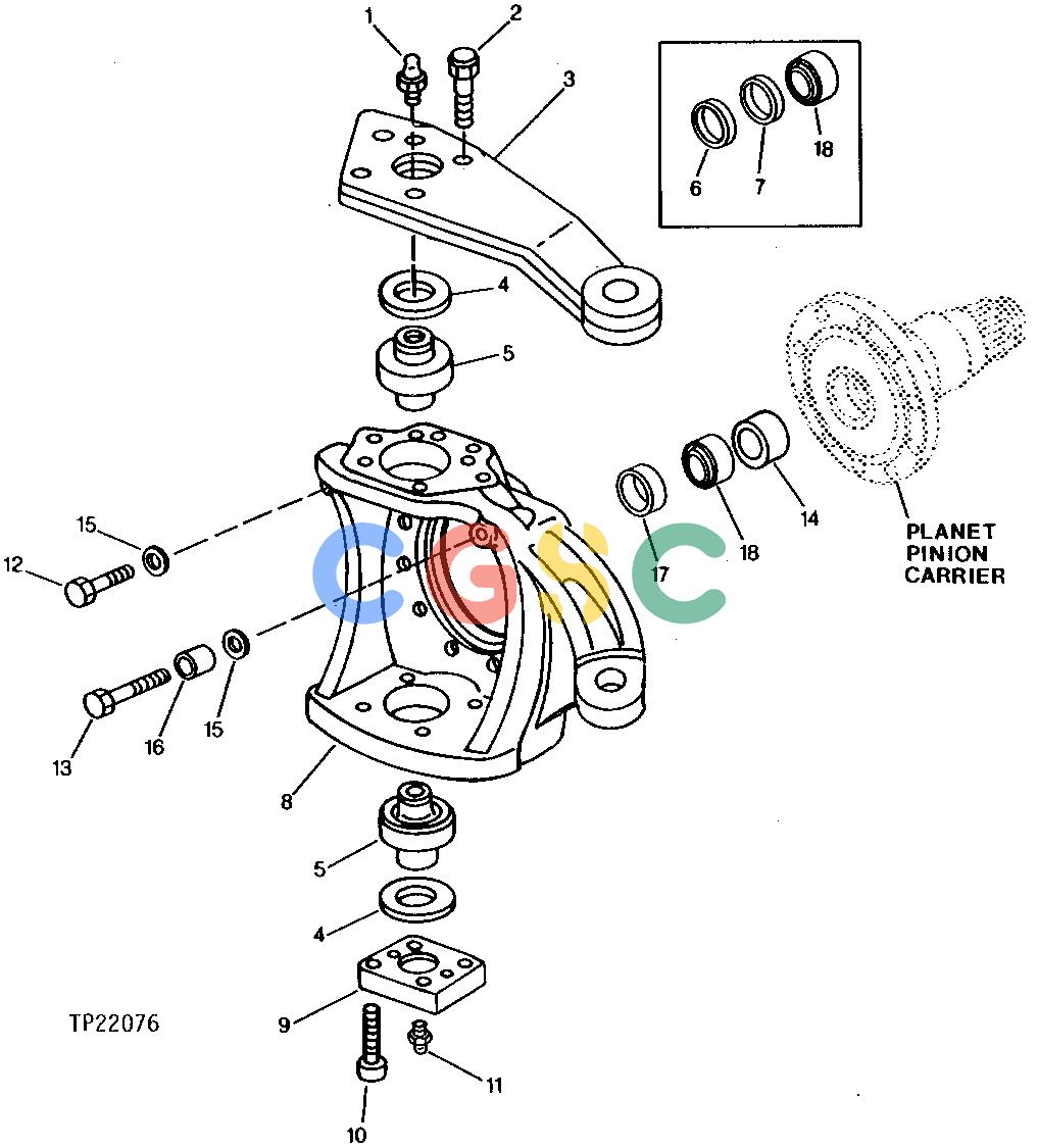 约翰迪尔零件查询315C - BACKHOE, LOADER STEERING HOUSING AND ARM (MECHANICAL FRONT WHEEL DRIVE) (SERIAL NO. -737487) [01C03]EPC John Deere online